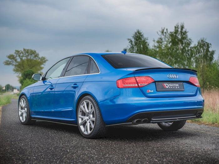 Audi S4/ A4 S-line B8 Sedan (2008-2011) Rear Side Splitters - Maxton Design