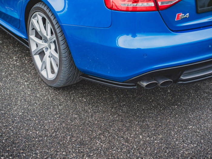Audi S4/ A4 S-line B8 Sedan (2008-2011) Rear Side Splitters - Maxton Design