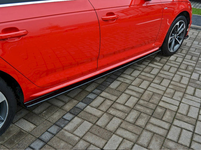 Audi S4/ A4 B9 S-line Side Skirts Diffusers - Maxton Design