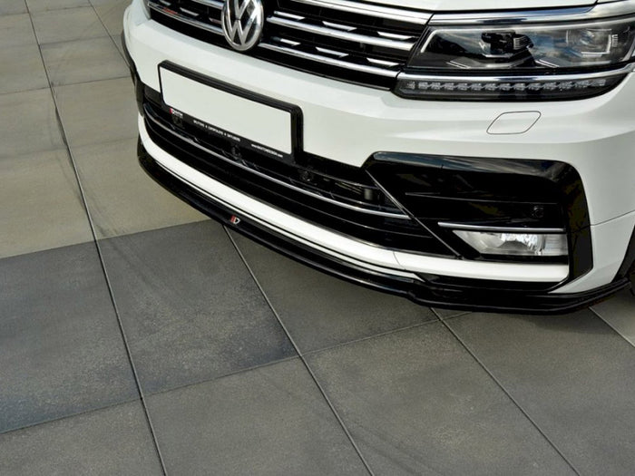 VW Tiguan MK 2 R-line (2015-2019) Front Splitter V.1 - Maxton Design