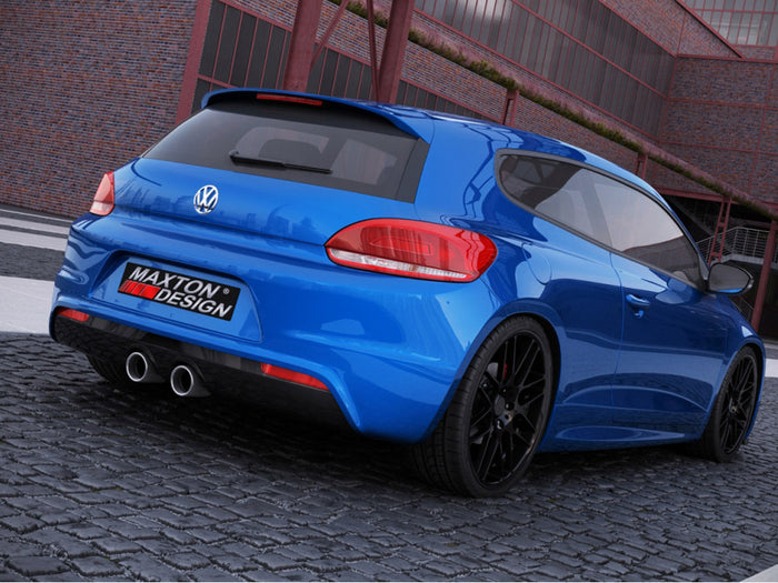 VW Scirocco III R With 2 Exhaust Holes Rear Valance - Maxton Design