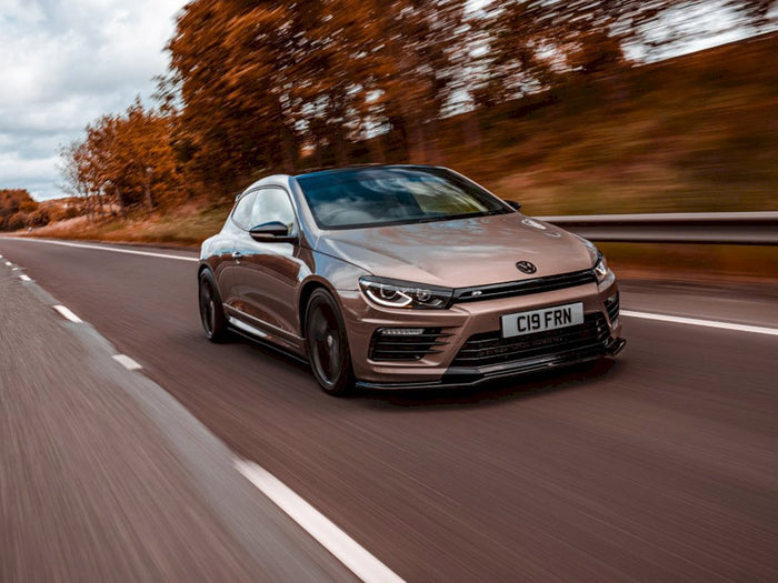 VW Scirocco MK3 R Facelift (2014-2017) Front Splitter V.2 - Maxton Design