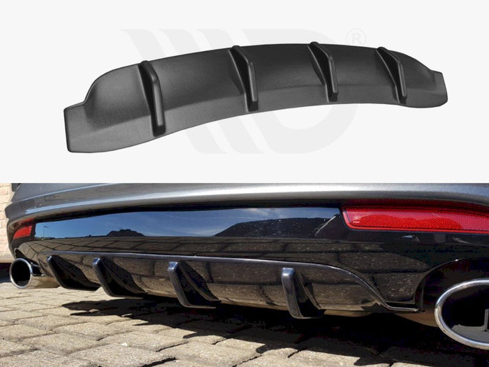 VW Scirocco MK3 R Facelift (2014-2017) Rear Diffuser - Maxton Design