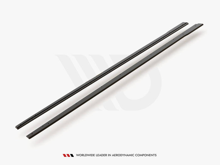 VW Polo GTI MK6 (2017-2021) Maxton Racing Side Skirts Diffusers - Maxton Design