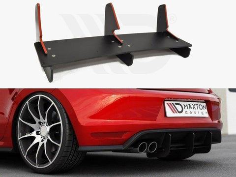 VW Polo MK5 GTI Facelift (2015-2017) Rear Diffuser - Maxton Design