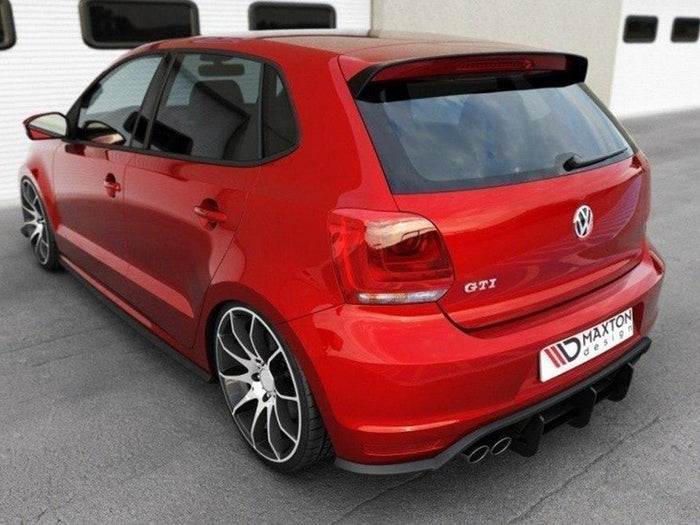 VW Polo MK5 GTI Facelift (2015-2017) Rear Diffuser - Maxton Design