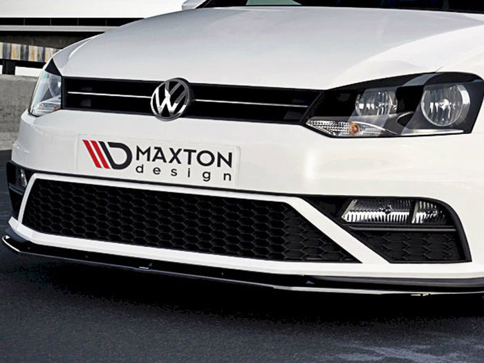 VW Polo MK5 GTI (Facelift) (2015-2017) Front Splitter V.1 - Maxton Design