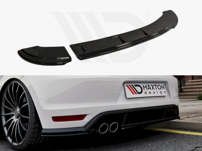 VW Polo MK5 GTI Facelift (2015-2017) Rear Splitter - Maxton Design