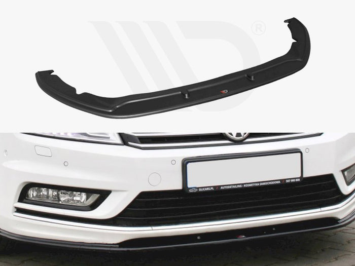 VW Passat B7 R-line (2010-2014) Front Splitter V.1 - Maxton Design