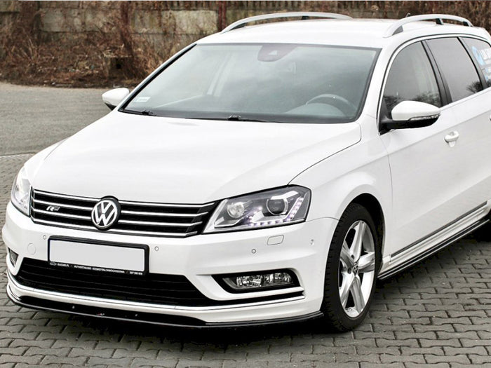 VW Passat B7 R-line (2010-2014) Front Splitter V.1 - Maxton Design
