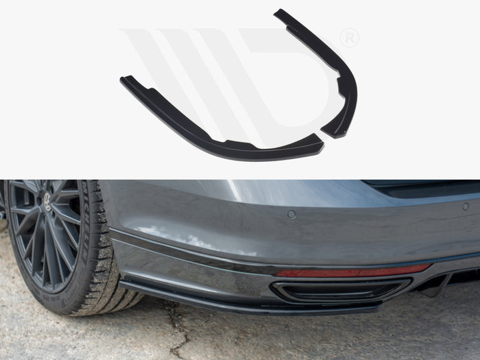 VW Passat R-line B8 (2015-19) Rear Side Splitters - Maxton Design