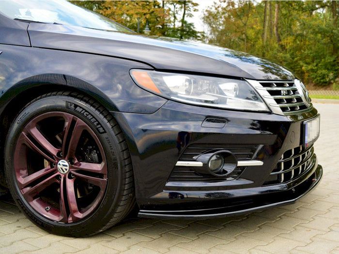 VW CC R-line (2012-2017) Front Splitter - Maxton Design