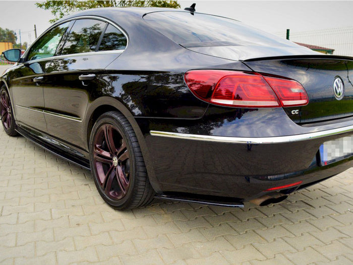 VW CC R-line (2012-2017) Rear Side Splitters - Maxton Design