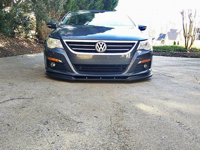 VW Passat CC Preface Model, Standard Bumper Front Splitter - Maxton Design