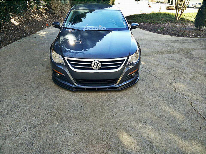 VW Passat CC Preface Model, Standard Bumper Front Splitter - Maxton Design