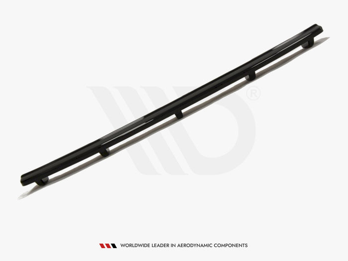 VW Passat CC R36 Rline (Preface) (With Vertical Bars) Central Rear Splitter - Maxton Design