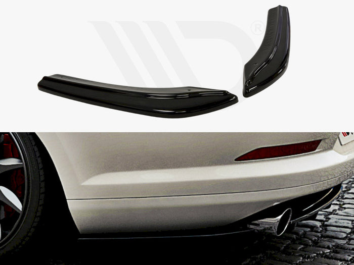 VW Passat CC R36 Rline (Preface) Rear Side Splitters - Maxton Design