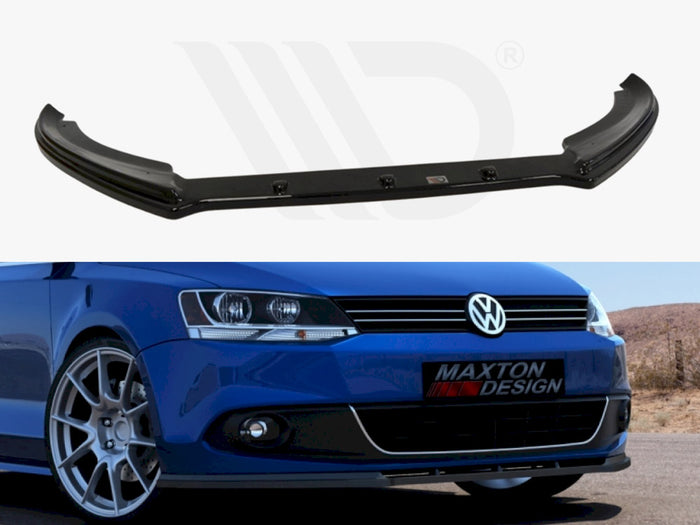 VW Jetta MK6 Standard Pre-facelift (2011-2014) Front Splitter - Maxton Design