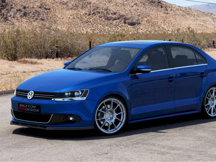 VW Jetta MK6 Standard Pre-facelift (2011-2014) Front Splitter - Maxton Design