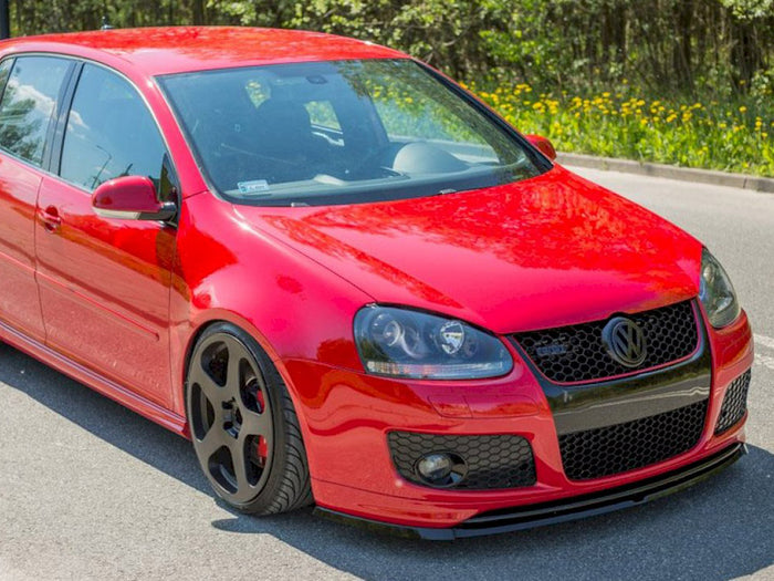 VW Golf V GTI (For GTI 30TH Front Bumper Spoiler) Front Splitter - Maxton Design