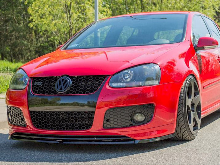 VW Golf V GTI (For GTI 30TH Front Bumper Spoiler) Front Splitter - Maxton Design
