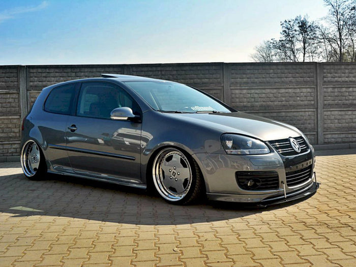 VW Golf V GTI 30TH Front Racing Splitter - Maxton Design