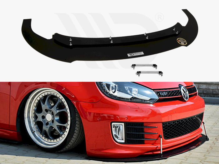 VW Golf MK6 GTI 35TH Front Racing Splitter - Maxton Design