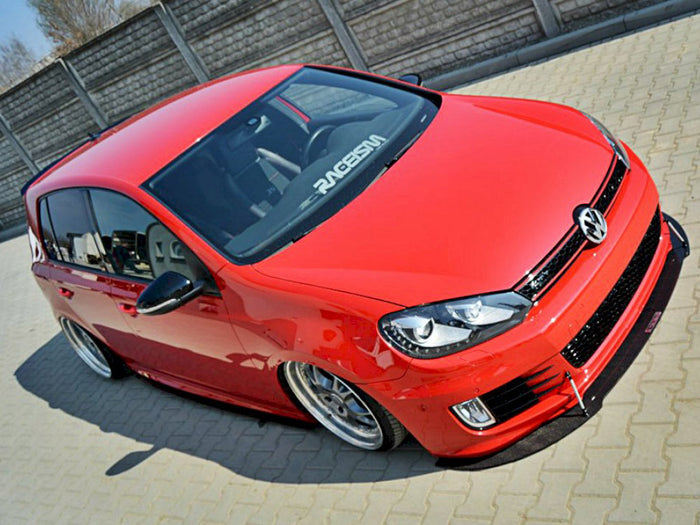 VW Golf MK6 GTI 35TH Front Racing Splitter - Maxton Design