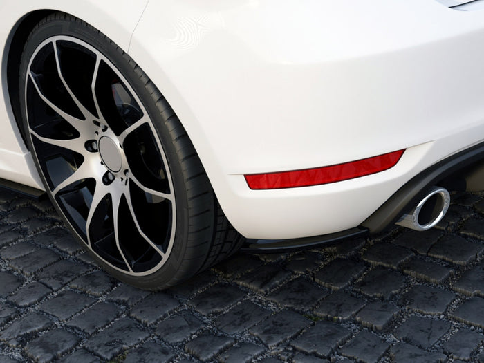 VW Golf VI GTI 35TH Rear Side Splitters - Maxton Design
