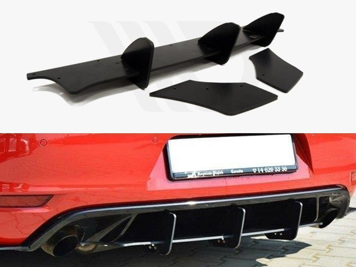 VW Golf MK6 GTI / 35TH Rear Side Splitters - Maxton Design