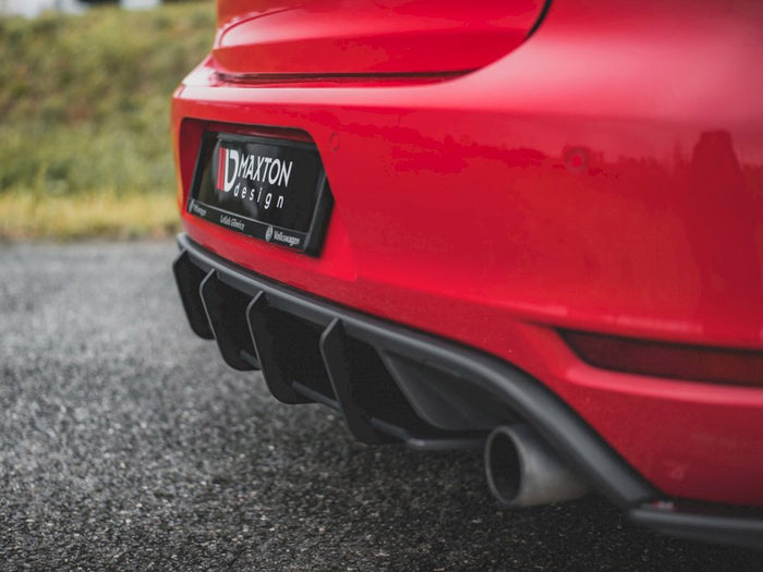 VW Golf GTI MK6 (2008-2012) Rear Diffuser V2 - Maxton Design