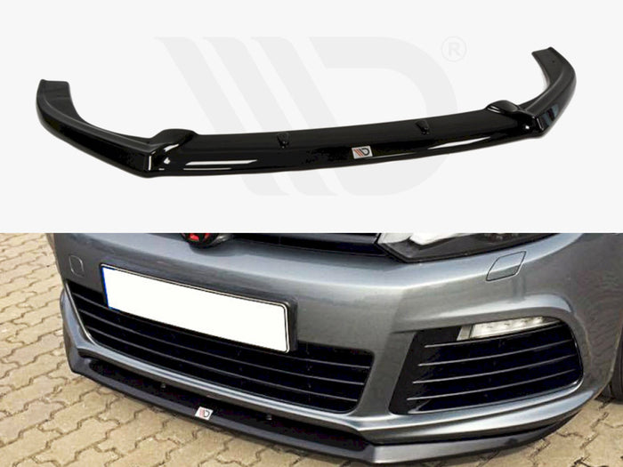 VW Golf VI R Cupra Look Front Splitter - Maxton Design