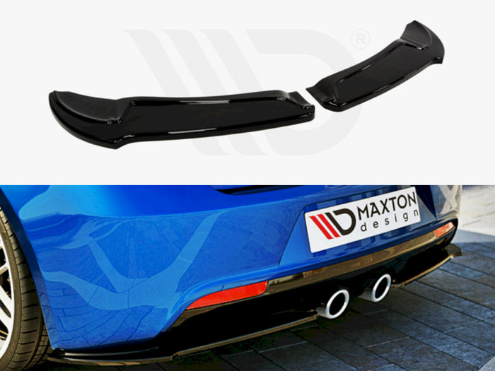VW Golf VI R Rear Side Splitters - Maxton Design