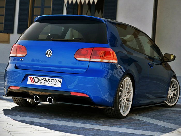 VW Golf VI R Rear Side Splitters - Maxton Design