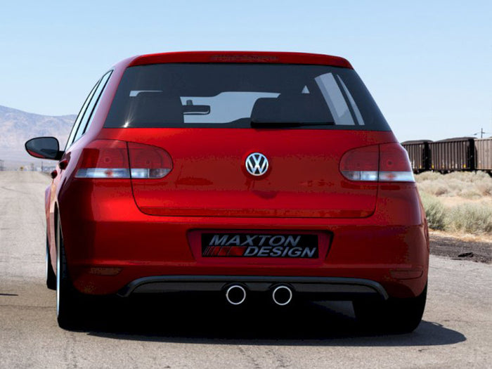 VW Golf V R32 Look For VW Golf VI (2008-2012) Rear Valance - Maxton Design