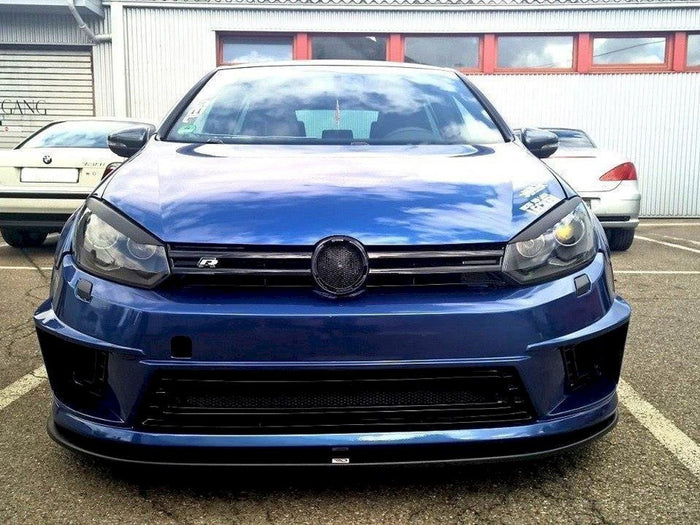 VW Golf MK6 (With R400 Bumper) (2008-2012) Front Splitter - Maxton Design