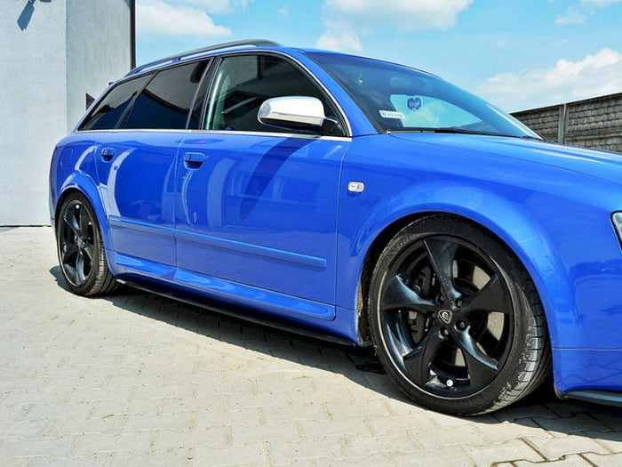 Audi S4/ A4/ A4 S-line B6/ B7 Side Skirts Diffusers - Maxton Design