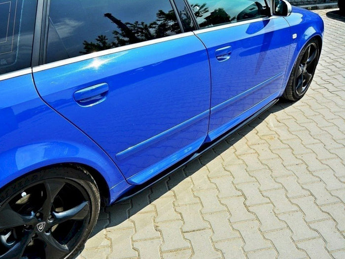 Audi S4/ A4/ A4 S-line B6/ B7 Side Skirts Diffusers - Maxton Design