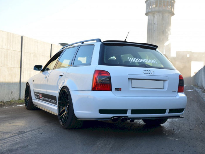 Audi RS4 B5 (With A Vertical BAR) Rear Splitter - Maxton Design