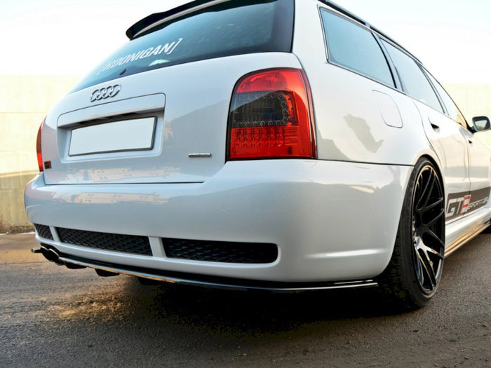 Audi RS4 B5 (With A Vertical BAR) Rear Splitter - Maxton Design