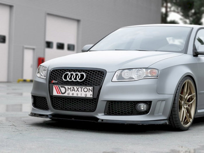 Audi RS4 B7 (2006-2008) Front Splitter V1 - Maxton Design