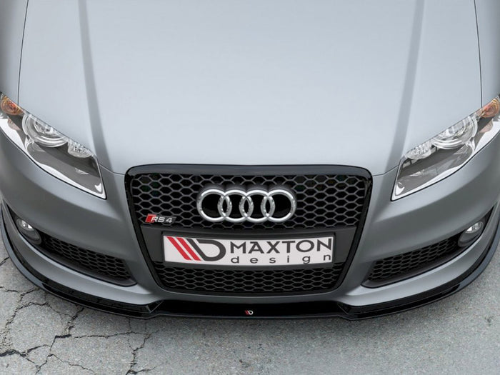 Audi RS4 B7 (2006-2008) Front Splitter V1 - Maxton Design