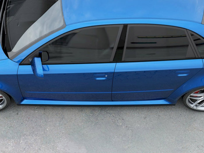 Audi RS4 B7 (2006-2008) Side Skirts Splitters - Maxton Design