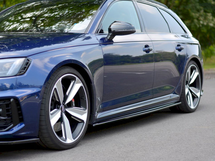Audi RS4 B9 (2017-2019) Side Skirts Diffusers - Maxton Design