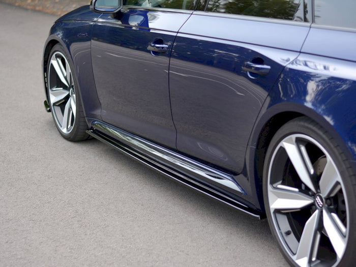 Audi RS4 B9 (2017-2019) Side Skirts Diffusers - Maxton Design