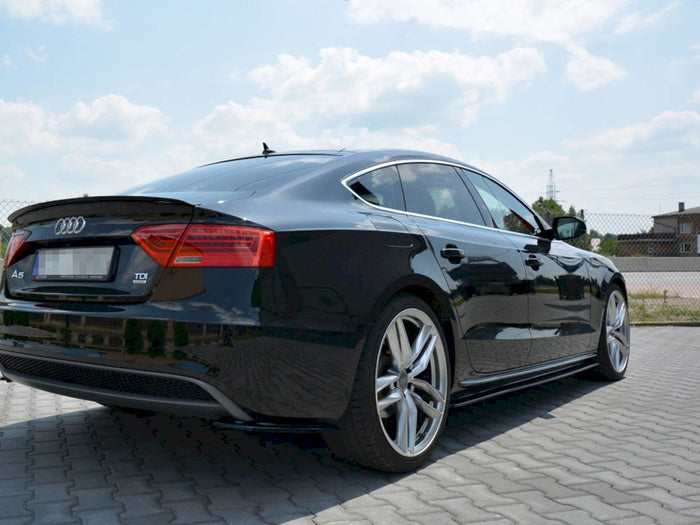 Audi A5 Sportback S-line MK1 Facelift (8T) (2011-2016) Side Skirts Splitters - Maxton Design