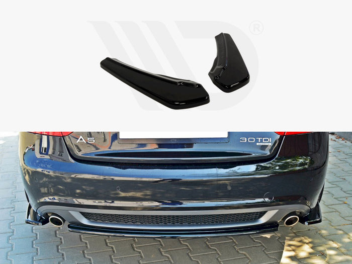 Audi A5 S-line 8T Coupe Rear Side Splitters - Maxton Design