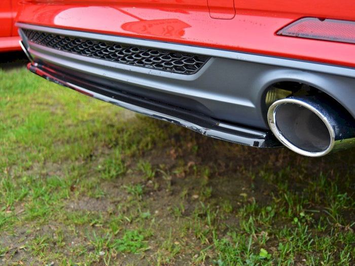 Audi A5 S-line F5 Coupe / Sportback (2016-) Central Rear Splitter - Maxton Design