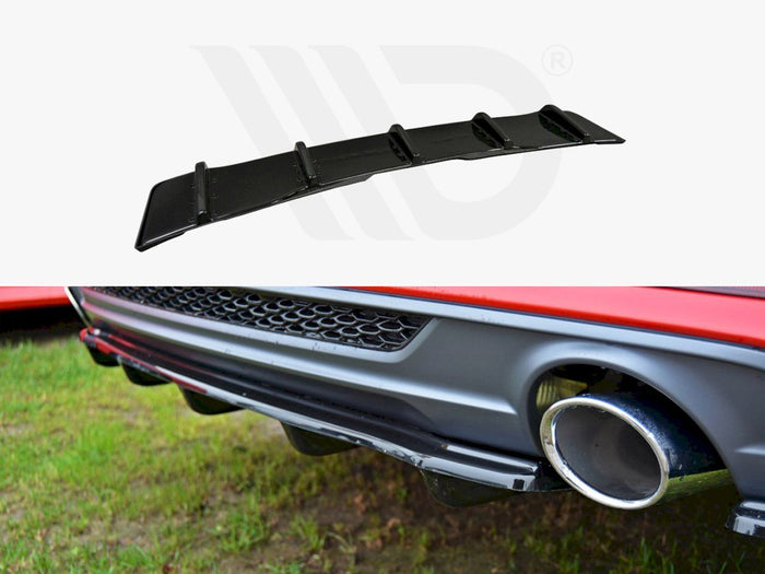 Audi A5 S-line F5 Coupe / Sportback (2016-) Central Rear Splitter - Maxton Design