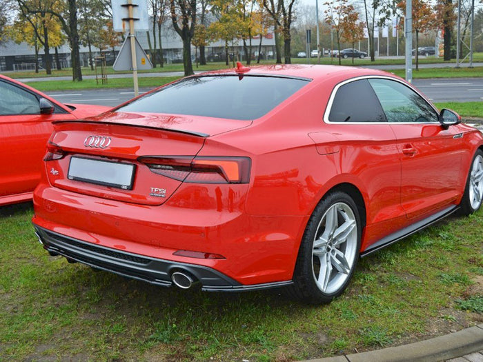 Audi A5 S-line F5 Coupe / Sportback (2016-) Central Rear Splitter - Maxton Design